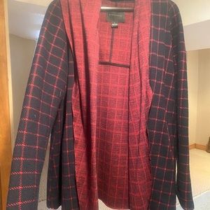 Plaid Sanctuary cardigan